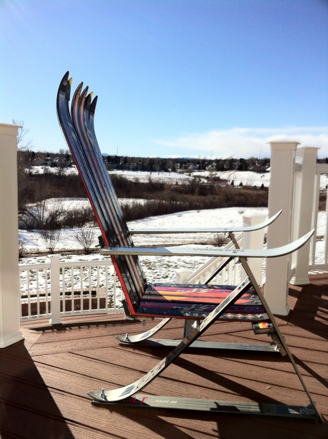 Andrew's New Rocky Mountain Ski Chair 